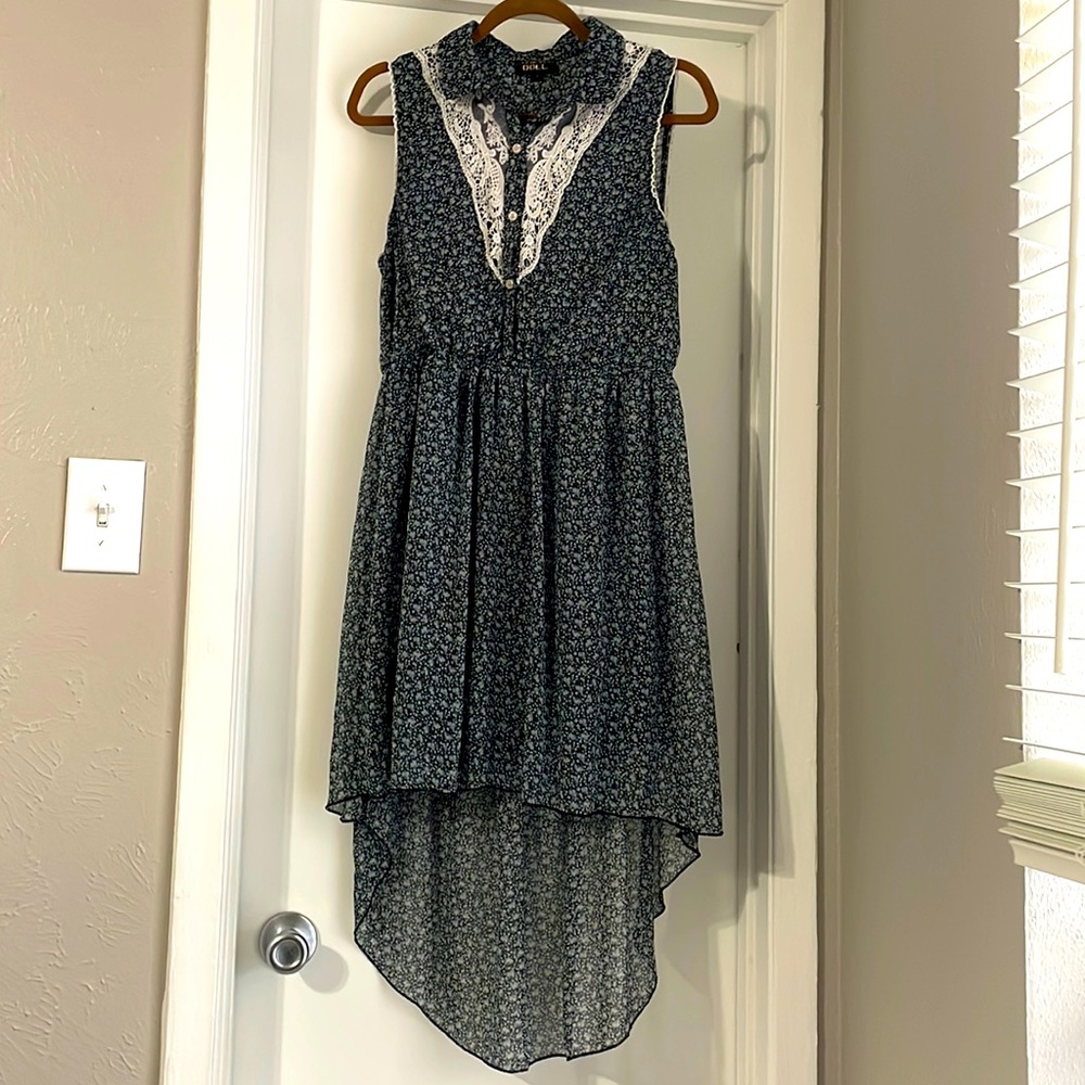 Tokyo doll size 16 dip hem cow girl dress